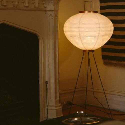 Washi Paper Floor Lamp